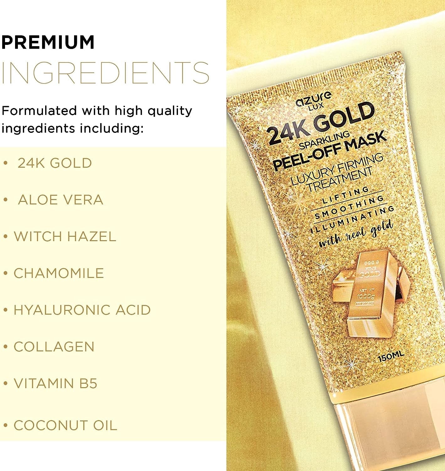 24K GOLD FIRMING PEEL OFF MASK