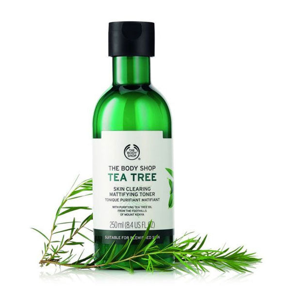 Tea tree skin clearing matifying toner