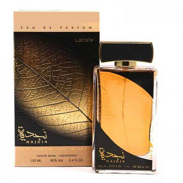 Najdia in Gold Lattafa