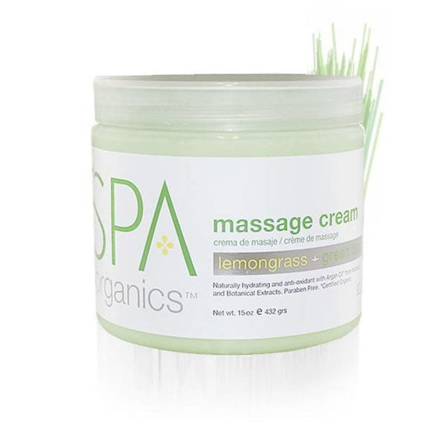 Bcl spa lemongrass & green massage cream