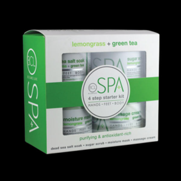 Bcl spa lemongrass & green tea starter kit