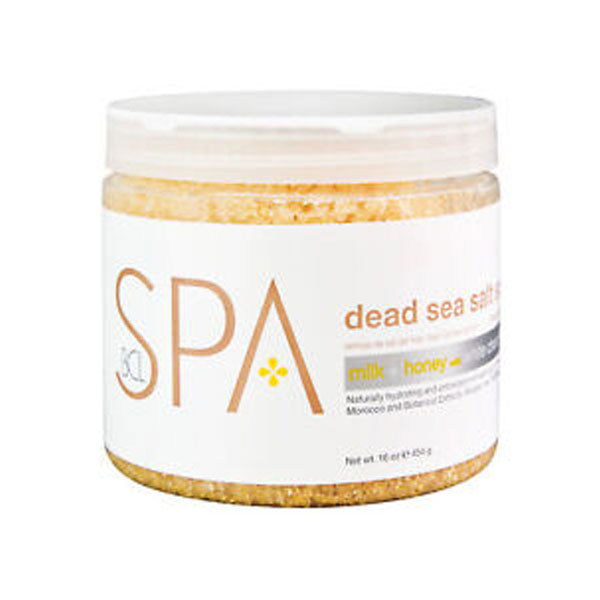 Bcl spa milk & honey with chocolate  sea salt soak 454gm