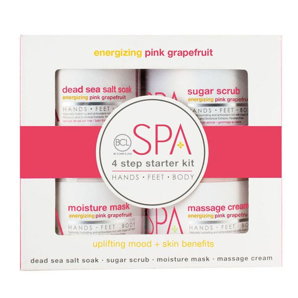 Bcl spa pink & grapefruit starter kit