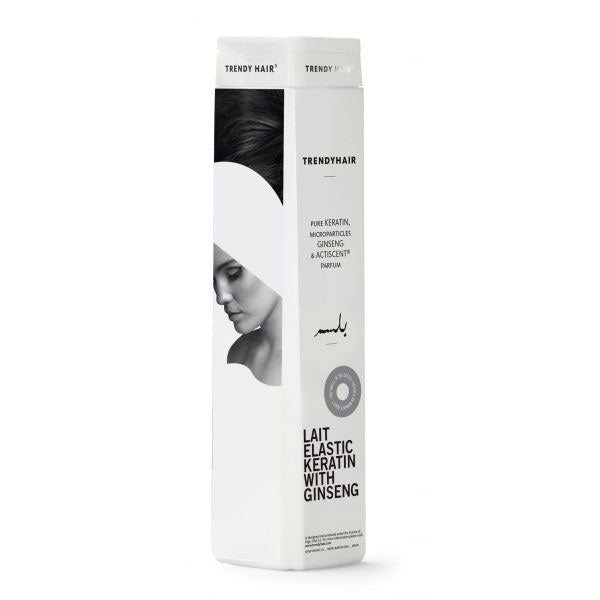 Trendy hair lait elastic keratin with ginseng conditioner