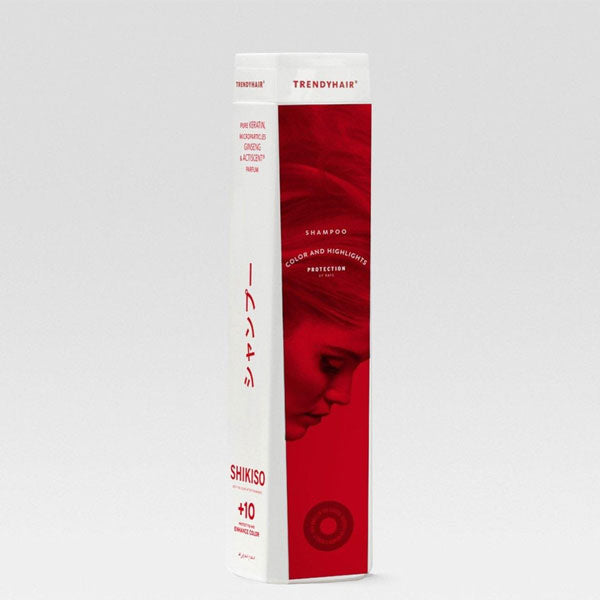 Trendy hair bain shikiso keratin with ginseng shampoo