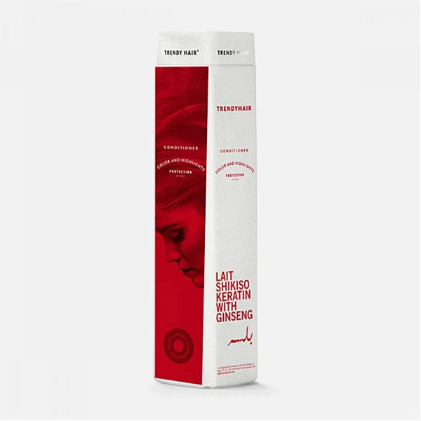 Trendy hair lait shikiso keratin with ginseng conditioner