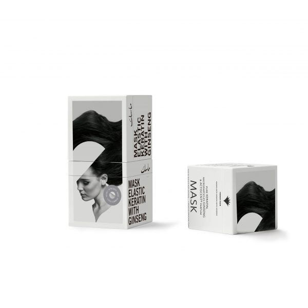 Trendy hair elastic keratin & ginseng