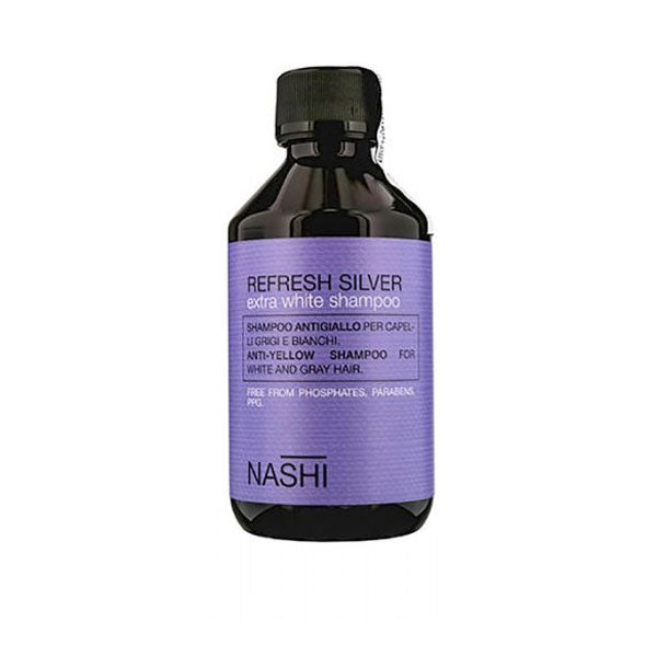 Nashi argan refresh silver shampoo
