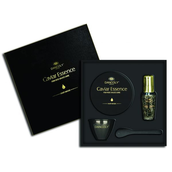 Dancoly paris caviar hair treatment set mask & serum