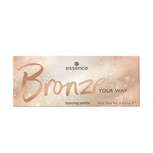 Essence bronze your way bronzing palette,