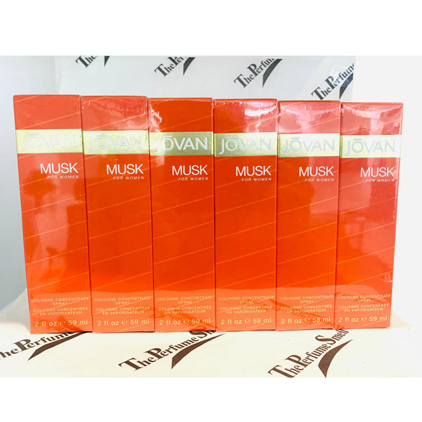 Jovan Musk Cologne For Women 6 pics set