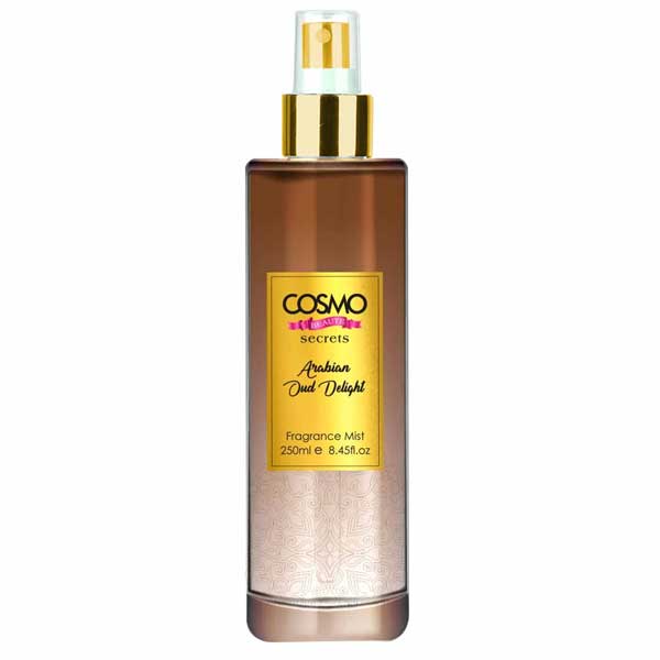 Cosmo Secrets Arabian Oud Delight Fragrance Mist Brown