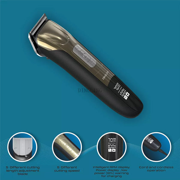 DINGLING Electric Hair Clipper Trimmer