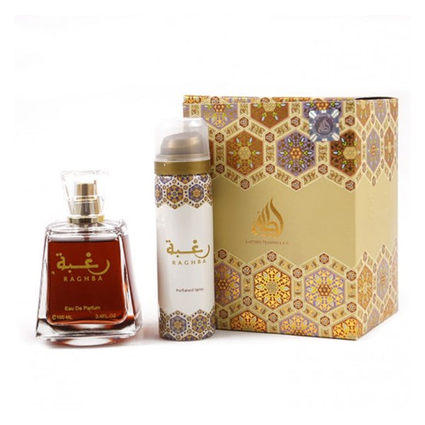 Raghba Lattafa unisex with spray