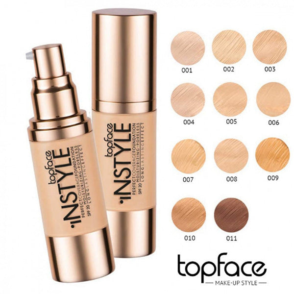 Topface Instyle Perfect Coverage Foundation Pt463 008