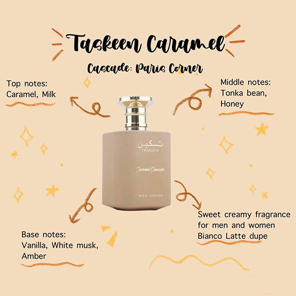 Taskeen Caramel Cascade