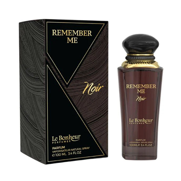 Remember Me Noir Le Bonheu