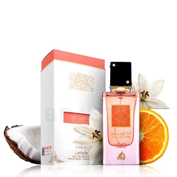 Ana Abiyedh Coral Lattafa Edp