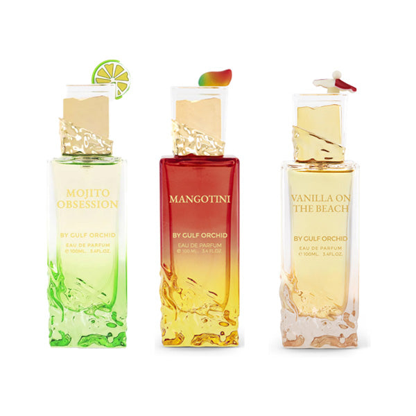Mojito Obsession, Mangotini, Vanilla on the beach