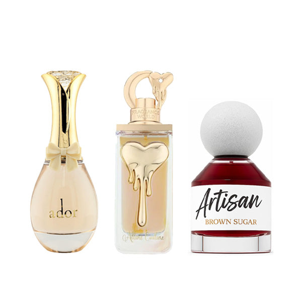 Ador, Allure Couture, Artisan Perfumery Brown Sugar