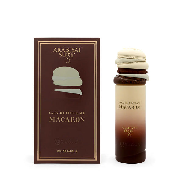 Caramel chocolate macaron arabiyat sugar edp