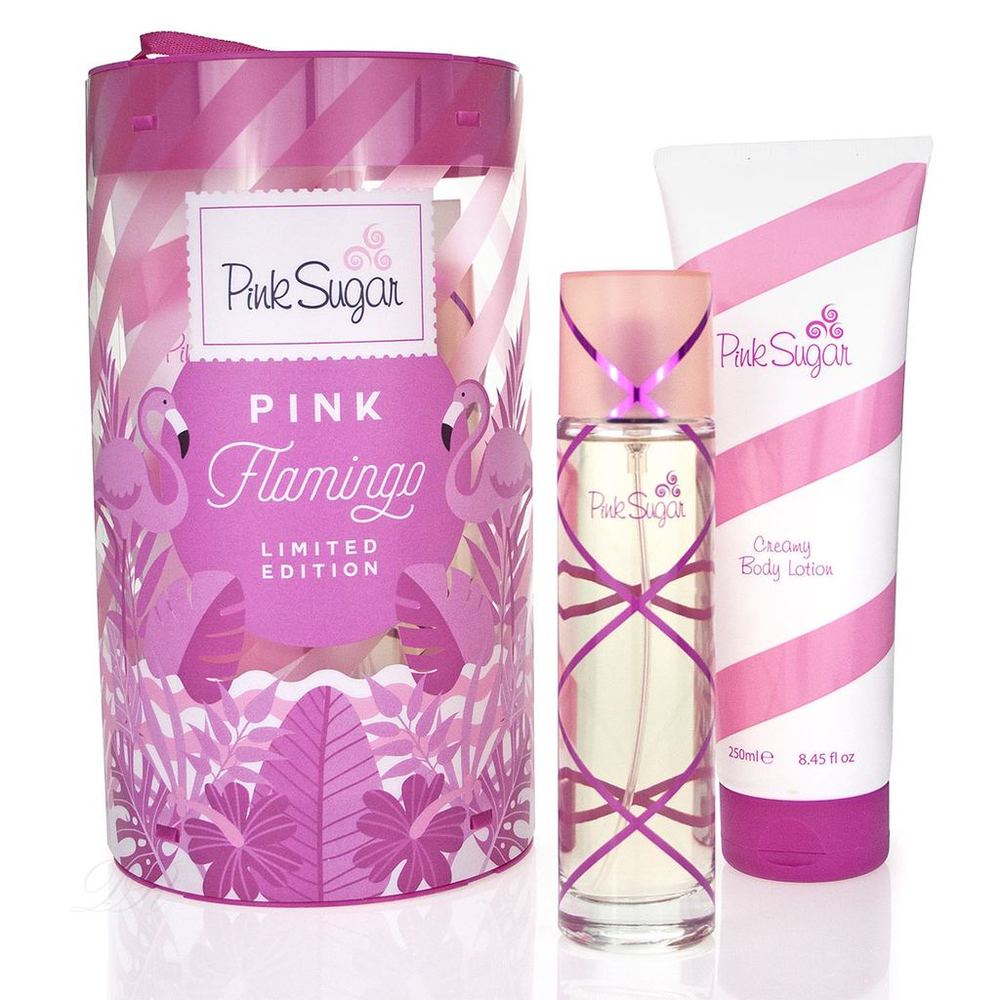 Pink Sugar Pink Flamingo Gift Set